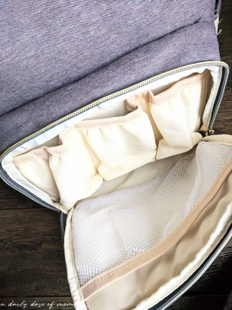 Diaper Bag Insulated Pocket