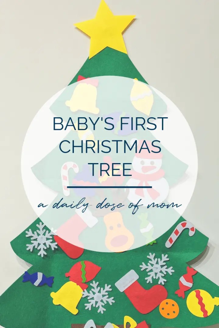 Baby's First Christmas Tree | A Daily Dose Of Mom