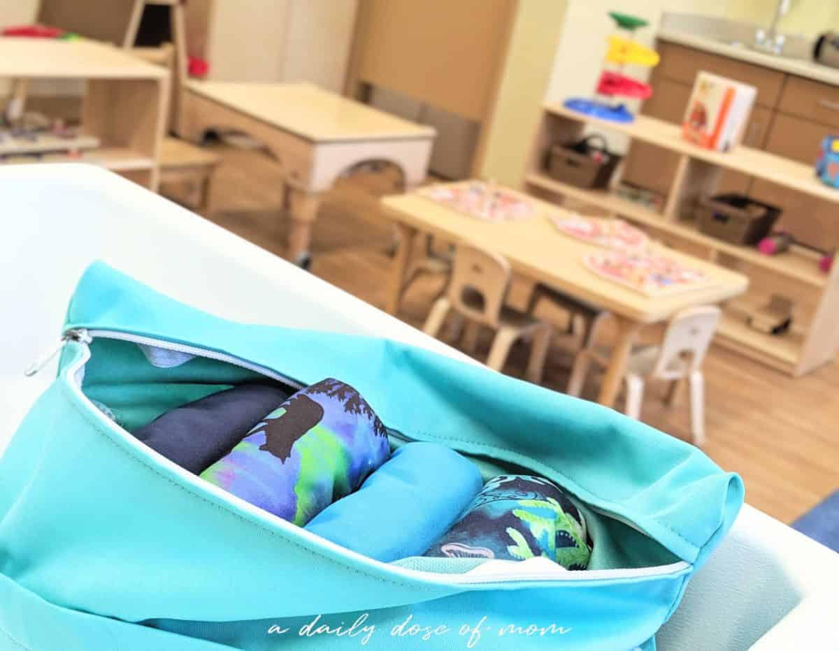 How to Use Cloth Diapers at Daycare Featured Image
