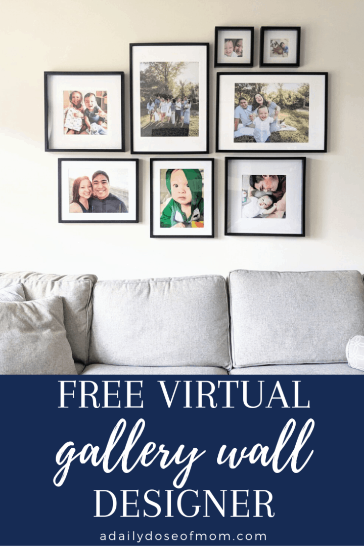 Free Virtual Gallery Wall Layout Designer With Template
