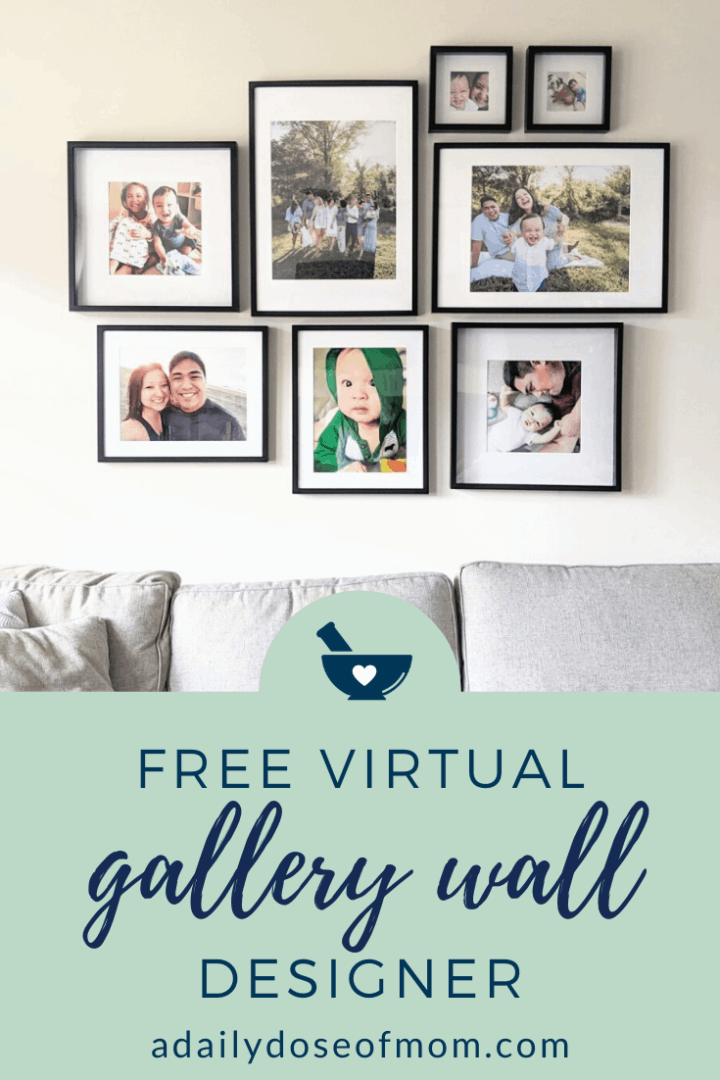 Free Virtual Gallery Wall Layout Designer With Template