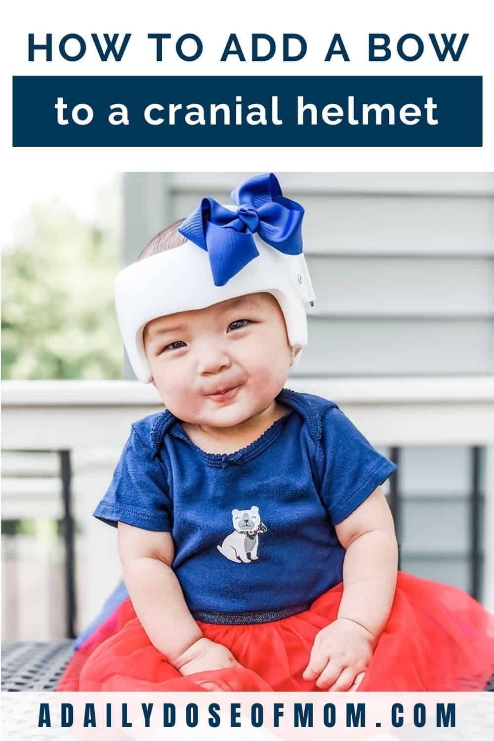 How To Attach A Bow To A Cranial Helmet Complete 5minute DIY Guide A Daily Dose Of Mom