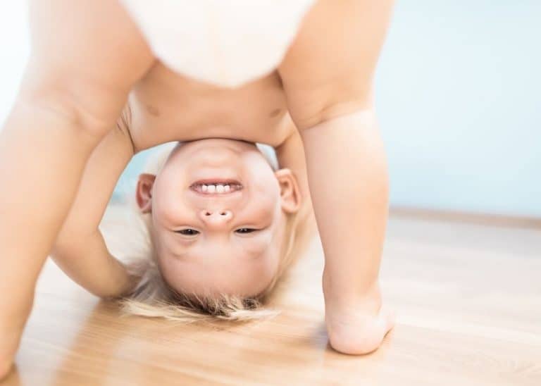 Baby Bending Over and Looking Through Legs? Here’s One Surprising Theory