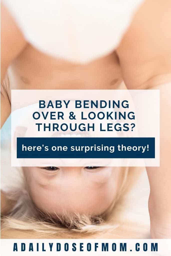 Baby Bending Over Looking Through Legs Pin 4