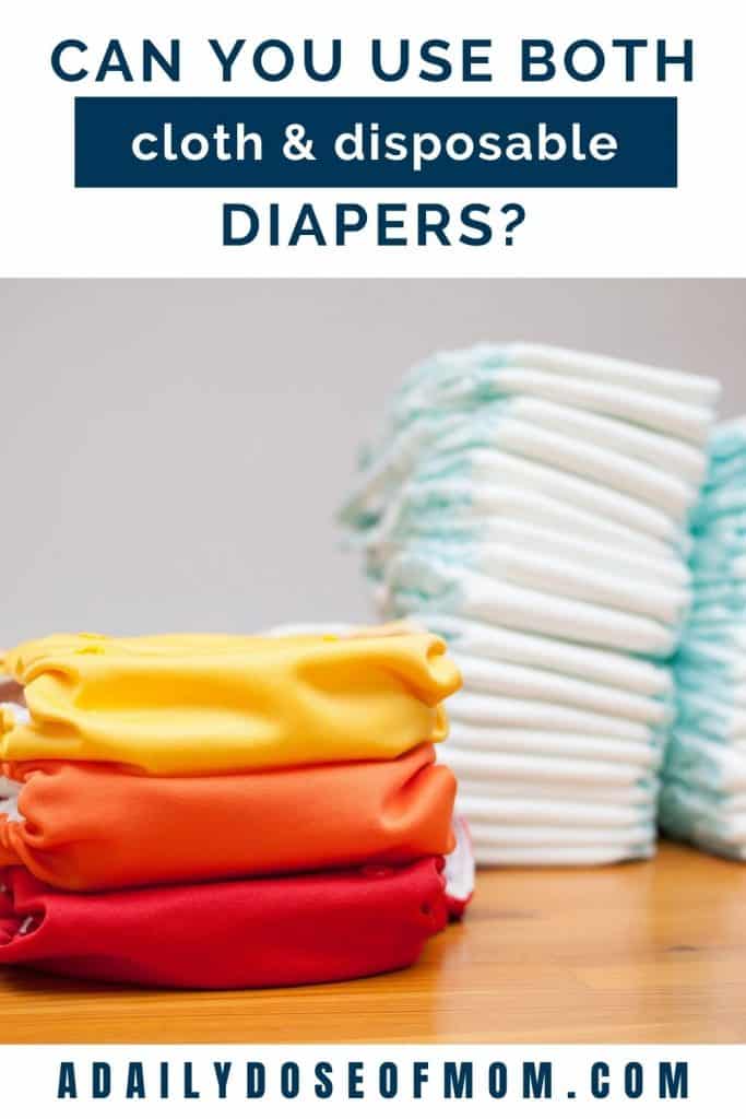 Using Both Cloth and Disposable Diapers Pin 5