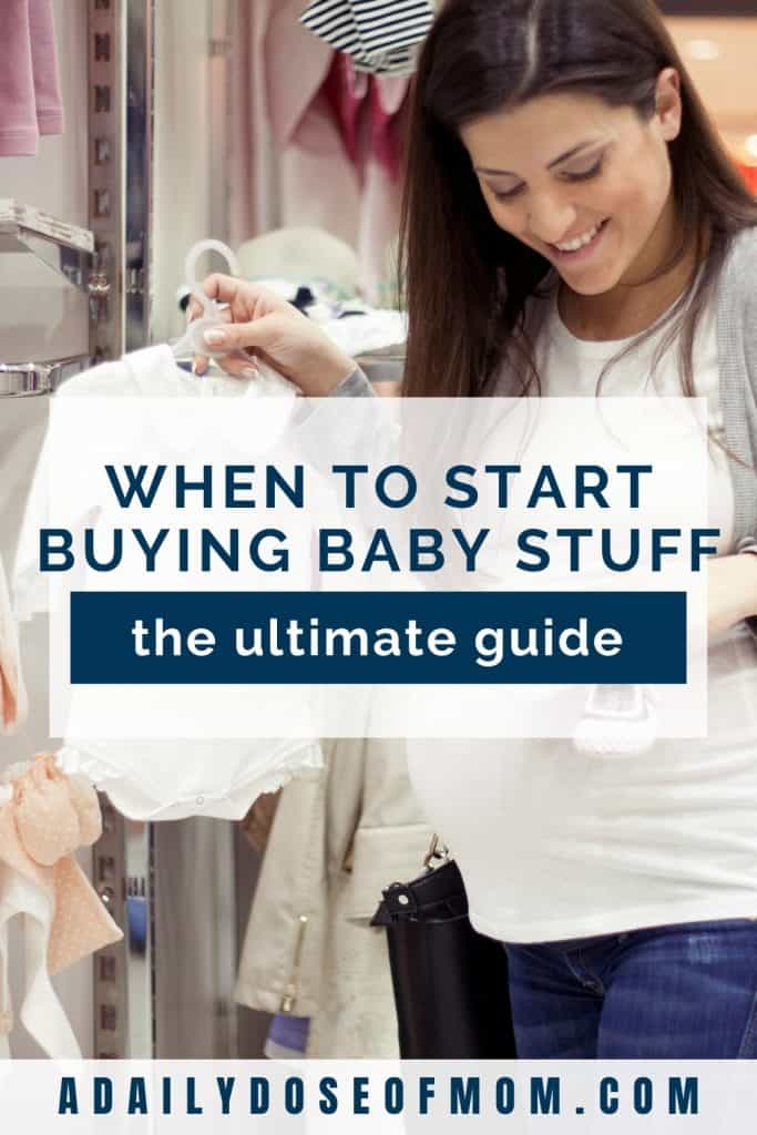 When to Start Buying Baby Stuff Pin 4