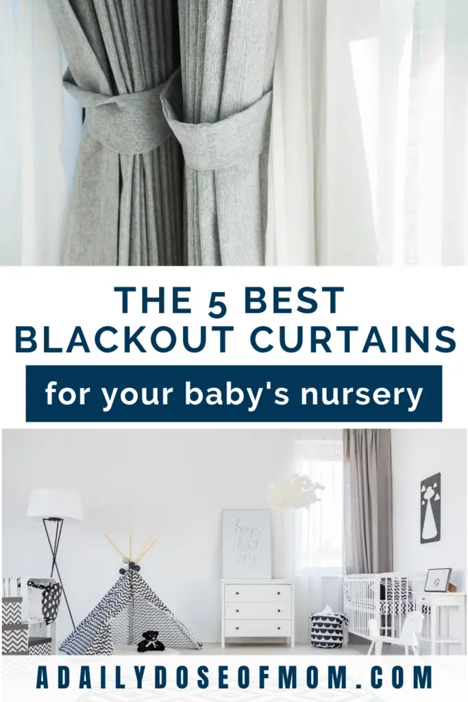 Best Blackout Curtains for Baby's Nursery Pin 1