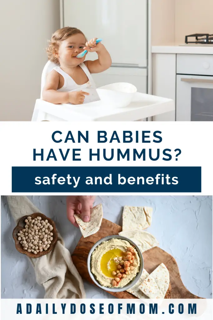 Can Babies Have Hummus Pin 1