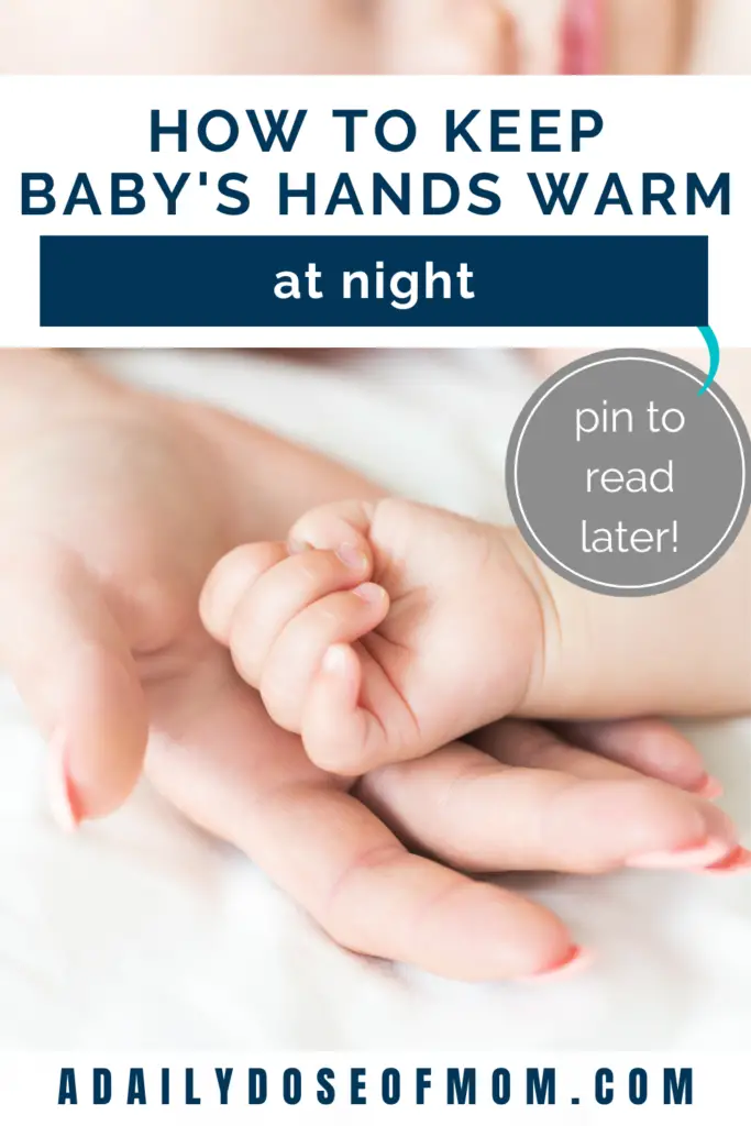 How to Keep Baby's Hands Warm at Night Pin 2